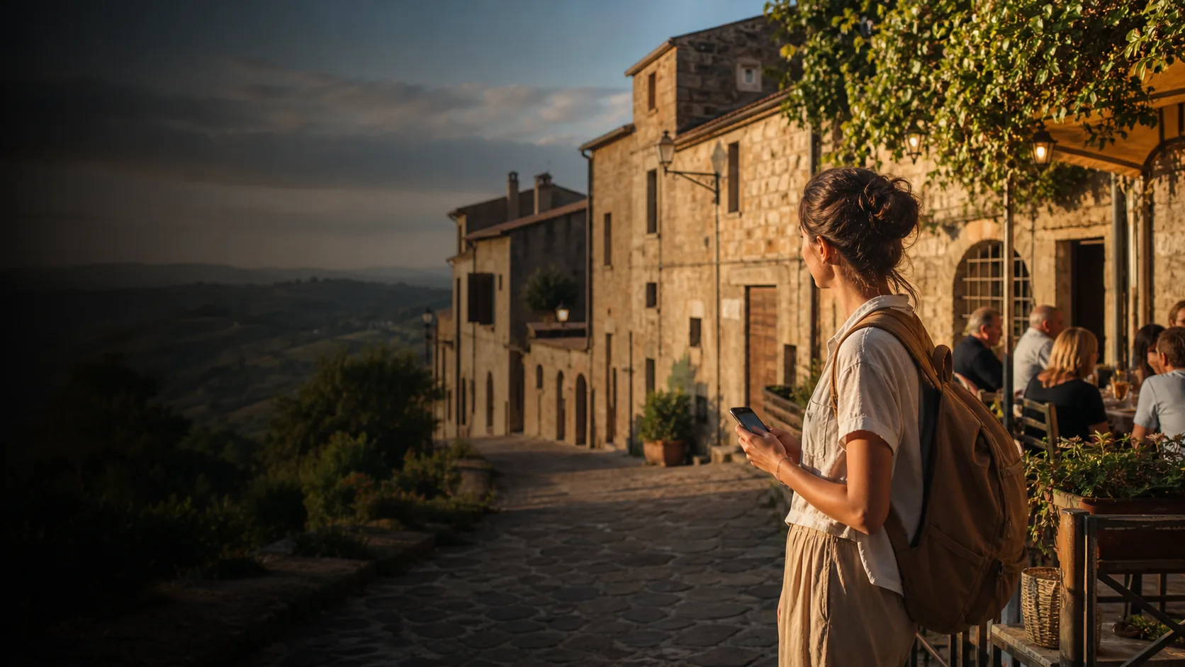 Atmosfera di un borgo italiano, concept per Città Sant’Angelo